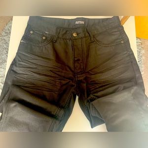 Black Long men jeans 34 x30